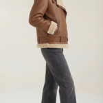 Christine fleece jacket with belt