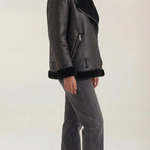 Christine fleece jacket with belt