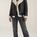 Christine fleece jacket with belt