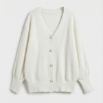 Cindy Knit Cardigan with Mother-of-Pearl Buttons