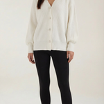 Cindy Knit Cardigan with Mother-of-Pearl Buttons