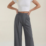 Courtney High Waist Pleated Trousers