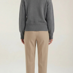 Crystal fitted knit sweater