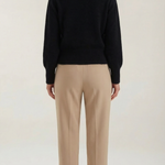 Crystal fitted knit sweater
