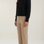 Crystal fitted knit sweater