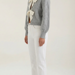 Cynthia Knitted Sweater with Bow Detail