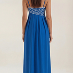 Deborah embroidered long dress