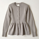 Diana cardigan with ruffles and buttons