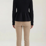 Diana cardigan with ruffles and buttons