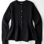 Diana cardigan with ruffles and buttons