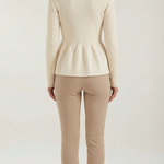 Diana cardigan with ruffles and buttons