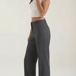 Dorothy Straight Pleated Trousers