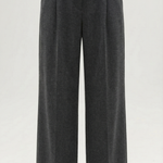 Dorothy Straight Pleated Trousers