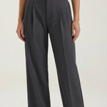 Dorothy Straight Pleated Trousers