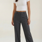 Dorothy Straight Pleated Trousers