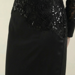 Elise Maxi Dress with Sequins and Lace
