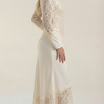 Elise Maxi Dress with Sequins and Lace