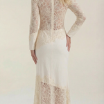 Elise Maxi Dress with Sequins and Lace