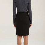 Wool sweater with collar - Gail Langarm