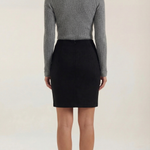 Wool sweater with collar - Gail Langarm