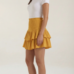 Grace skirt with ruffles
