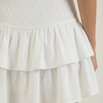 Grace skirt with ruffles