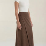 Gwendolyn midi knit skirt
