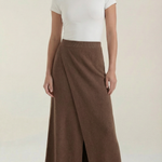 Gwendolyn midi knit skirt