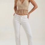 Fringed Halter Top Harriet