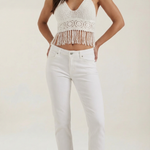 Fringed Halter Top Harriet