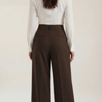 Hazel wide-leg trousers