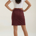 Hope button-up skirt