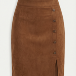Hope button-up skirt