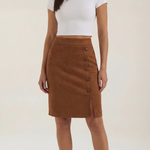 Hope button-up skirt