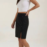 Hope button-up skirt