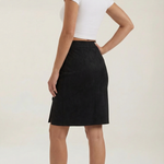 Hope button-up skirt