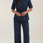 Jade Wide Leg Denim Pants