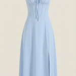 Jade Midi Dress with Lace Details