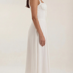 Jade Midi Dress with Lace Details