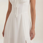 Jade Midi Dress with Lace Details