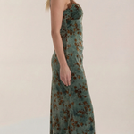 Jeannette Midi Dress with Lace Details