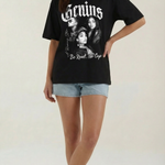 Jessamine Oversized T-Shirt with Graphic Design