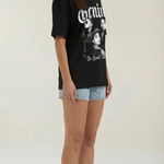 Jessamine Oversized T-Shirt with Graphic Design