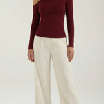 Joann One Shoulder Asymmetrical Top