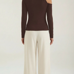 Joann One Shoulder Asymmetrical Top