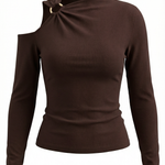 Joann One-Shoulder Top