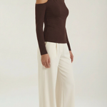 Joann One Shoulder Asymmetrical Top