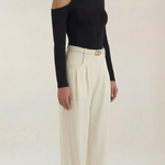 Joann One Shoulder Asymmetrical Top