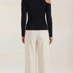 Joann One Shoulder Asymmetrical Top