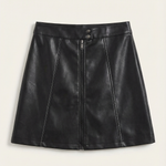 Jocelyn Vegan Leather Skirt